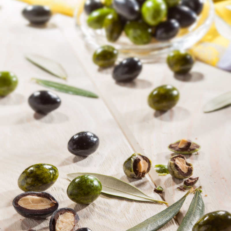 Olives chocolatés