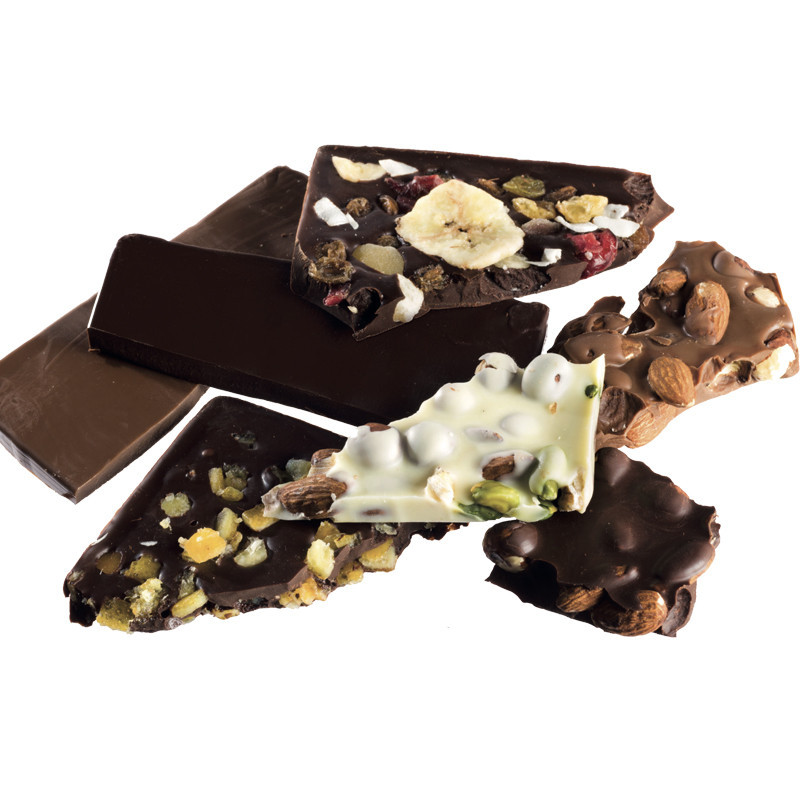 Plaque à Casser Chocolat blanc aux fruits secs