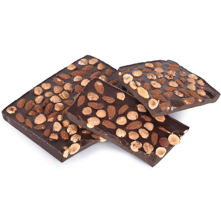 Plaque à Casser Chocolat Noir aux Fruits Secs