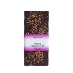 Tablette noir nougatine