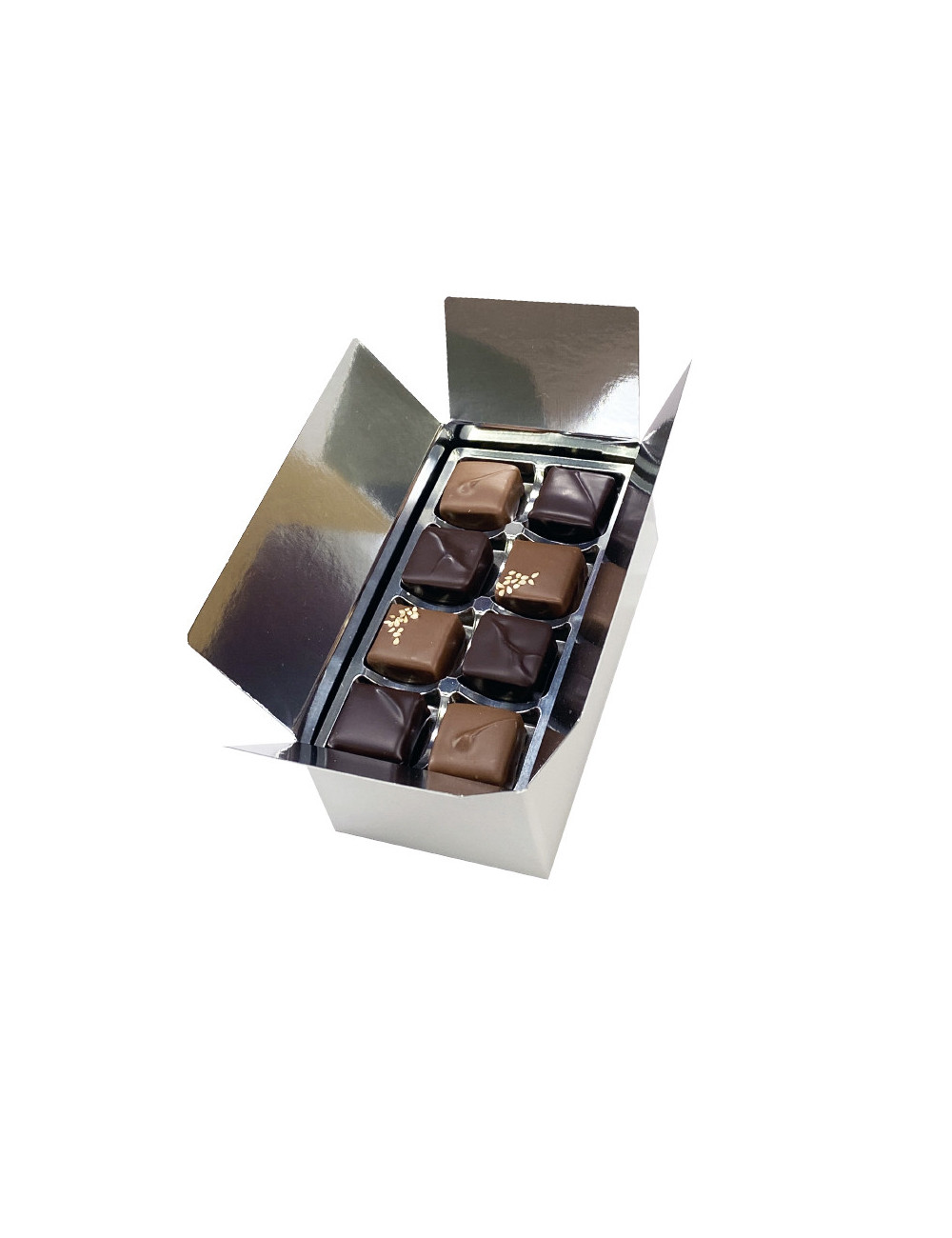 Ballotin chocolats praliné assortis