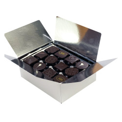 Ballotin chocolats noir assortis