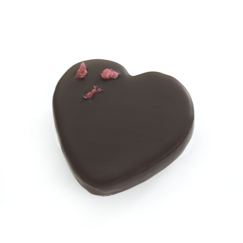 Coeur praliné noir