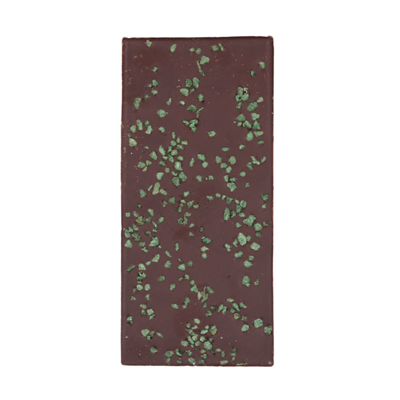 Tablette noir Feuille de menthe