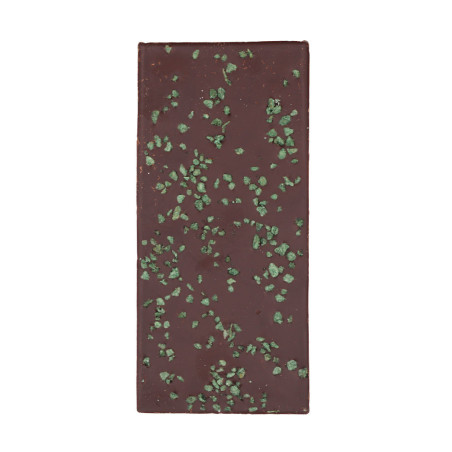 Tablette noir Feuille de menthe