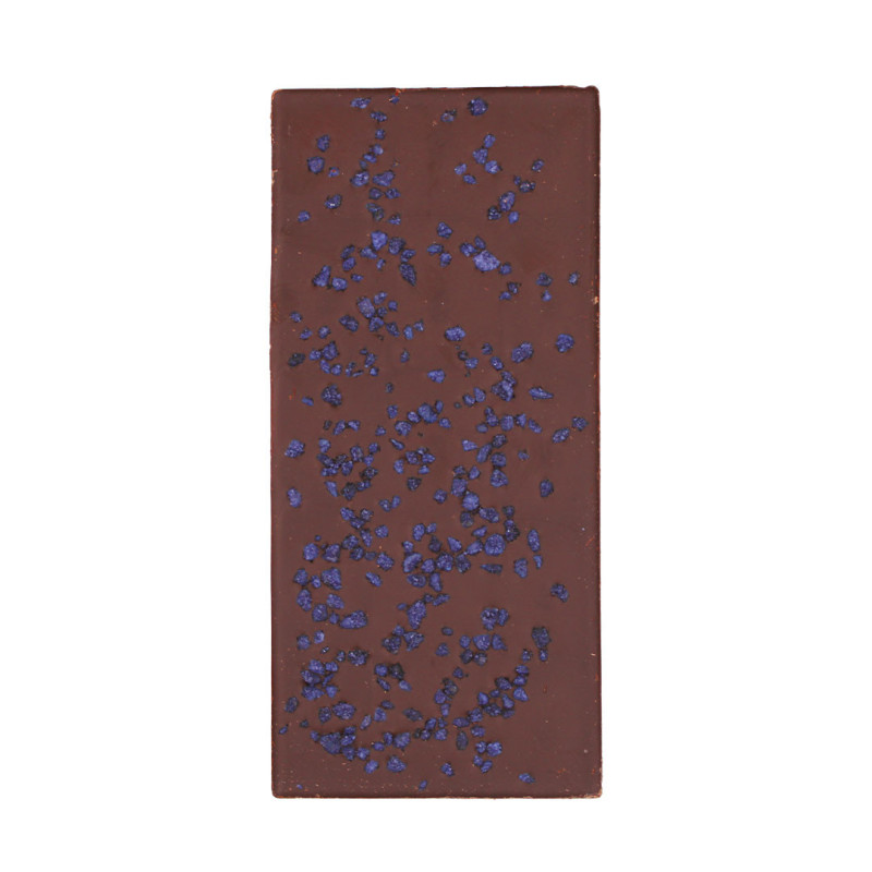 Tablette noir Pétales de violette