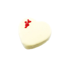 Coeur praliné blanc